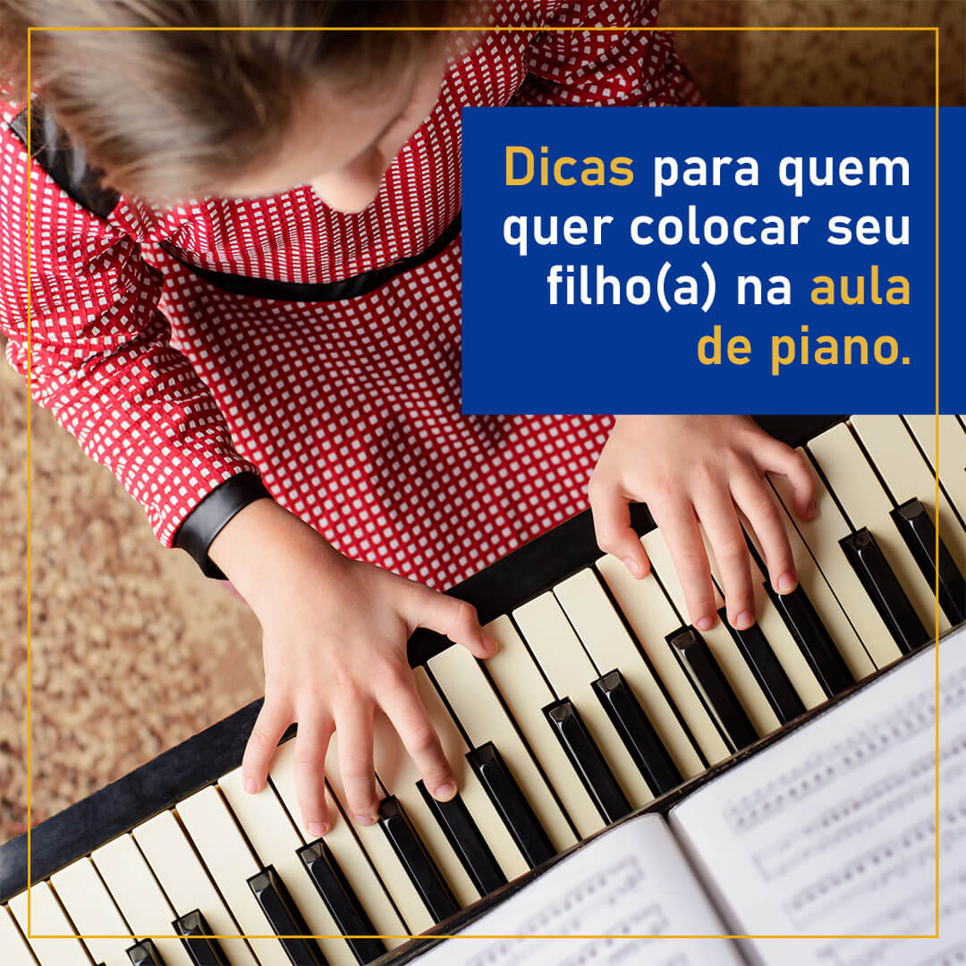 Aulas de teclado e piano